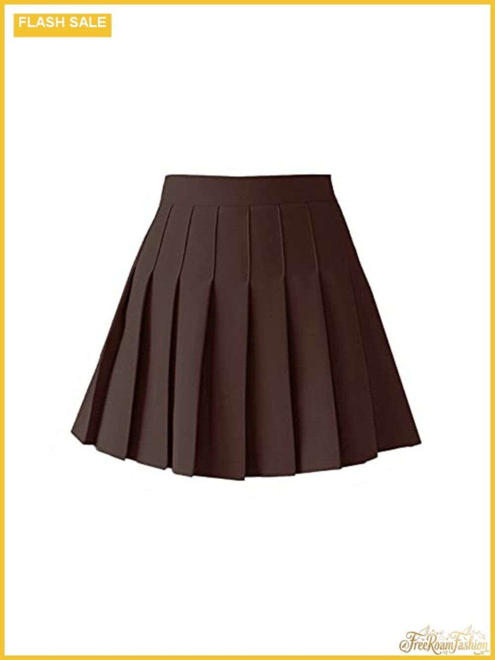 High Waist A-Line Pleated Mini Skirt Tennis Skirt with Lined Shorts